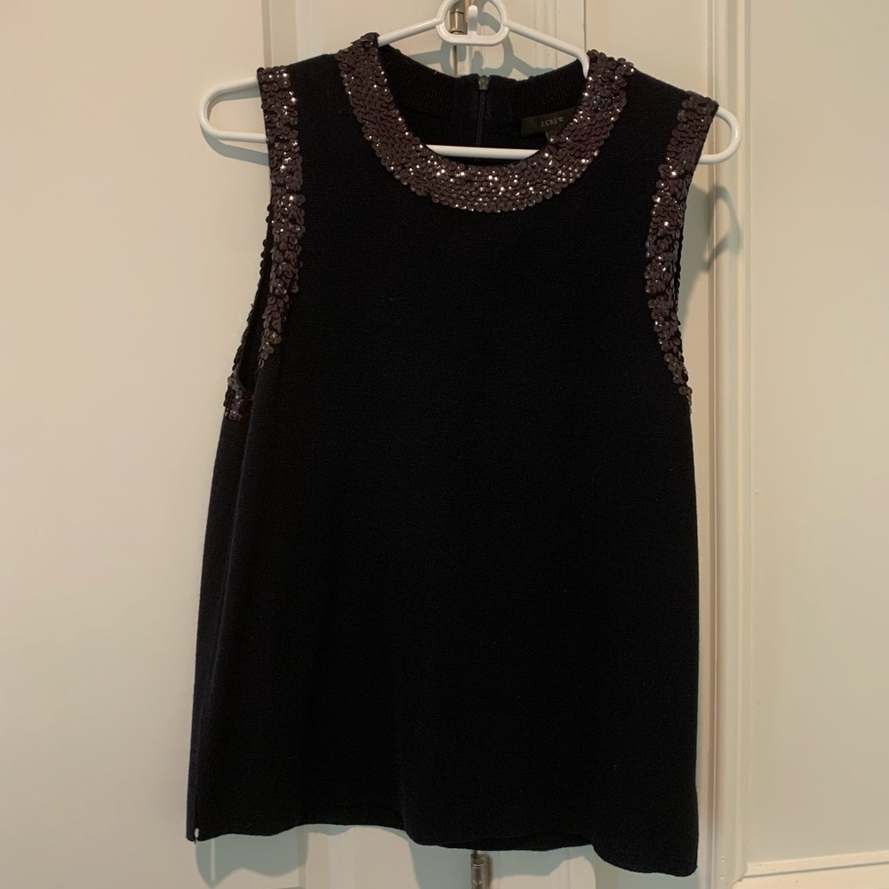 J. Crew Sequin Sweater